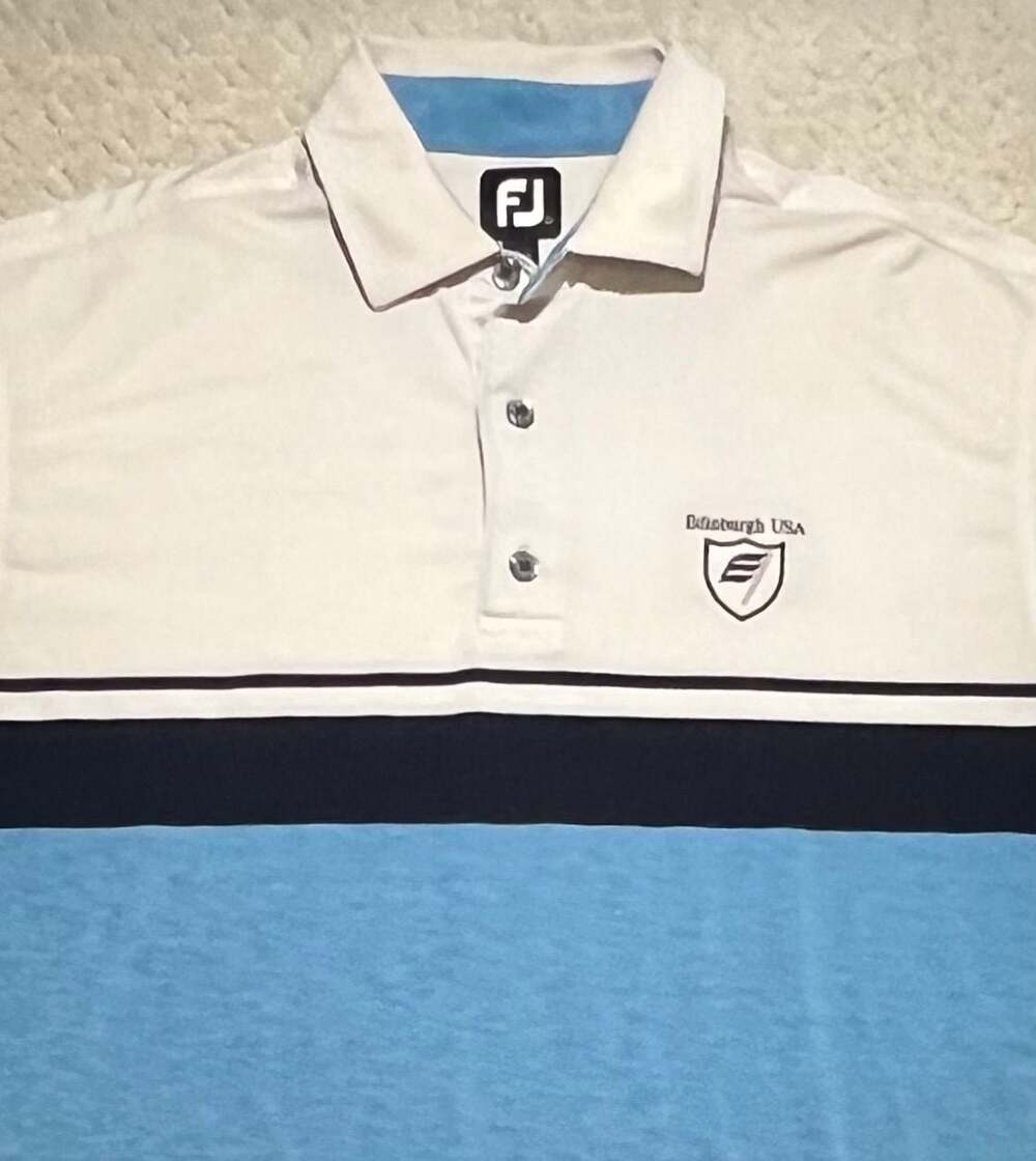 FootJoy Edinburgh Golf Polo Shirt Size Large